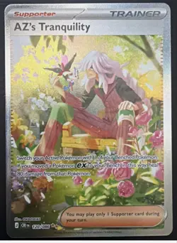 AZ's Tranquility 120/086 Special Illustration Rare NM Chaos Rising Pokemon - Image 1