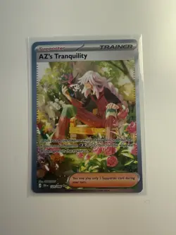 AZ's Tranquility 120/086 Special Illustration Rare Chaos Rising Pokemon - Image 1