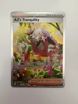 AZ's Tranquility 120/086 Special Illustration Rare NM Chaos Rising Pokemon - Image 1