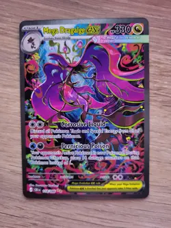 Pokemon TCG Mega Dragalge Ex 118/086 SIR Special Illustration Rare Chaos Rising - Image 1