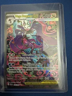 Pokemon TCG Mega Dragalge ex 118/086 Chaos Rising SIR Special Illustration Rare - Image 1