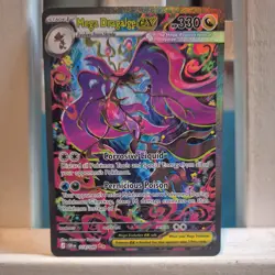 Pokemon TCG Mega Dragalge Ex 118/086 SIR Special Illustration Rare Chaos Rising - Image 1