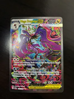 Nintendo Pokemon TCG Mega Dragalge EX 118/086 XY Full Art Holo Rare - Image 1