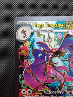 Mega Dragalge EX 118/086 Pokemon TCG Chaos Rising SIR Secret Illustration Rare ✨ - Image 3