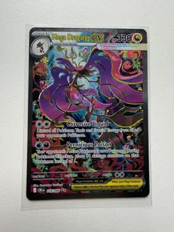 Pokemon TCG Mega Dragalge ex 118/086 Special Illustration Rare NM Chaos Rising - Image 1