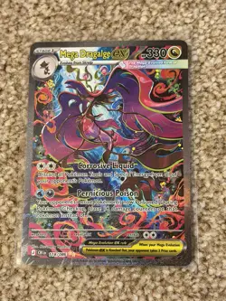 Pokemon Card TCG Mega Dragalge ex Sir 118/086 Chaos Rising - Image 2