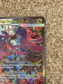 Pokemon Card TCG Mega Dragalge ex Sir 118/086 Chaos Rising - Image 3