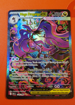 Mega Dragalge ex 118/086 Pokemon TCG Chaos Rising Special Illustration Rare SIR - Image 1
