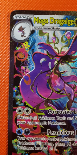 Mega Dragalge ex 118/086 Pokemon TCG Chaos Rising Special Illustration Rare SIR - Image 3