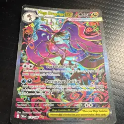 Mega Dragalge EX 118/086 CRI Secret Rare Full Art Holo English Pokemon TCG - Image 1