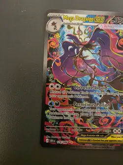 Nintendo Mega Dragalge EX 118/086 CR Full Art Holo Ultra Rare Pokemon TCG - Image 3