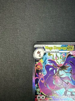 Pokemon TCG Mega Dragalge EX 118/086 Chaos Rising SIR - Just Packed - Image 4