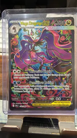 Pokemon TCG Chaos Rising Mega Dragalge Ex 118/086 Special Illustration Rare Mint - Image 1