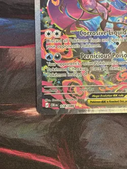 Pokemon TCG Mega Dragalge EX 118/086 Chaos Rising SIR Rare Pack Fresh/Mint - Image 2
