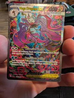 Pokemon TCG Mega Dragalge EX 118/086 Chaos Rising SIR - Image 1
