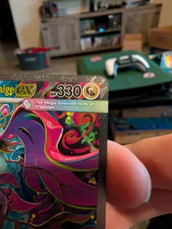 Pokemon TCG Mega Dragalge EX 118/086 Chaos Rising SIR - Image 4