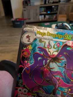 Pokemon TCG Mega Dragalge EX 118/086 Chaos Rising SIR - Image 5