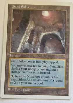 MTG - Sand Silos - 5th Edition - NM, English Magic - Image 1