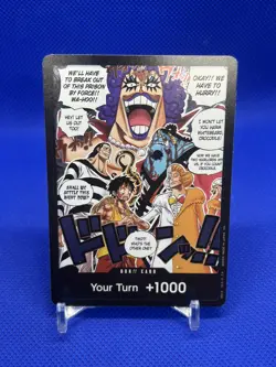 Bandai One Piece Card Game Monkey D. Luffy OP16-022 Leader Alt Art Foil EN 5000 - Image 3