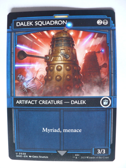Dr Who Magic The Gathering SHOWCASE Dalek Squadron 0550 - Image 1