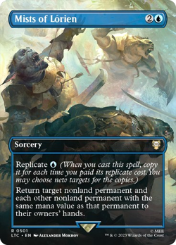 MTG - Mists of Lorien - Borderless - Lord of the Rings - Magic the Gathering - Image 1