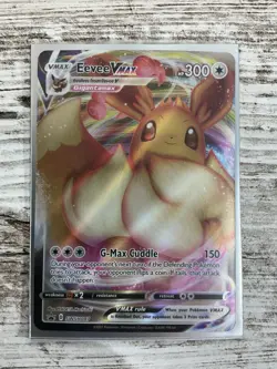 Eevee VMAX SWSH087 Holo Promo Sword & Shield Promo Pokemon Near Mint Pack Fresh - Image 1