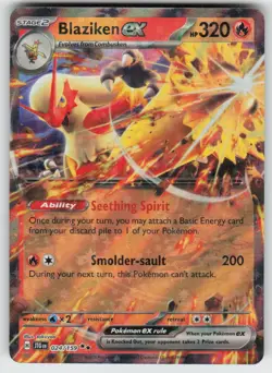 Blaziken ex 024/159 Double Rare Journey Together Pokemon Holo Near Mint - Image 1