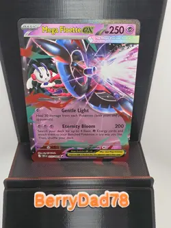 Mega Floette EX 035/086 Chaos Rising Double Rare Pokemon TCG NM - Image 1