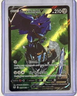 Corviknight V NM TG18/TG30 Silver Tempest Trainer Gallery Pokemon TCG Holo - Image 1