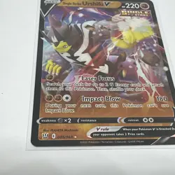 Single Strike Urshifu V 085/163 Battle Styles NM Ultra Rare Pokemon TCG - Image 3