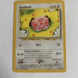 Pokemon Snubbull 55/64 Neo Revelation - 2000 - Komiya - LP - Image 1