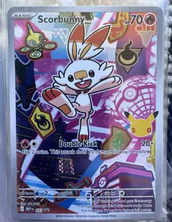 Pokemon First Partner Illustration Collection Series 2 Scorbunny BSP 053 NM! - Image 1