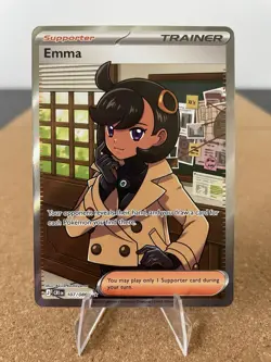Emma 107/086 Full Art Chaos Rising Pokemon TCG NM Pack Fresh - Image 1
