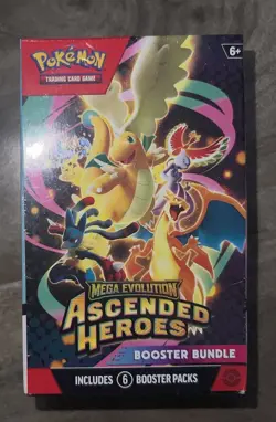 POKEMON Ascended Heroes Booster Bundle NEW FACTORY SEALED (6 Booster Packs) - Image 1