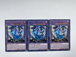 3x Yugioh RA05-EN039 - Snake-Eyes Doomed Dragon - Ultra Rare - Image 1