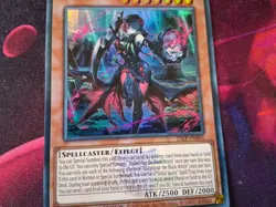 Yu-Gi-Oh! Diabellstar the Black Witch 25LP-EN001 Emblazoned Secret Rare WCS 2025 - Image 4