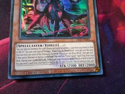 Yu-Gi-Oh! Diabellstar the Black Witch 25LP-EN001 Emblazoned Secret Rare WCS 2025 - Image 5