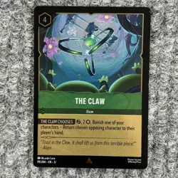 Disney Lorcana Wilds Unknown The Claw 99/204 Foil - Image 1
