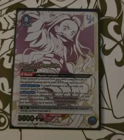 Union Arena TCG Demon Slayer Nezuko Rare Battle Top 4 UEPR/KMY-3-021 Eng - Image 1