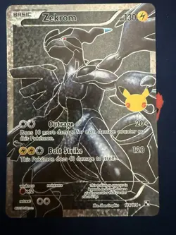 Zekrom 114/114 Celebrations: Classic Collection Pokemon NM Card - Image 1