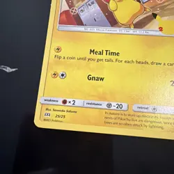 Pikachu McDonalds Pokemon Promo Card 25/25 - 25th Anniversary NON HOLO - Image 3