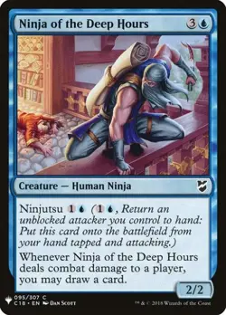 Ninja of the Deep Hours - Near Mint MTG Mystery Booster - Image 1