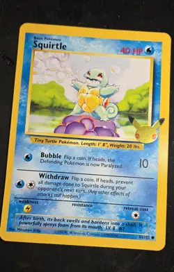 Pokemon TCG CELEBRATIONS 25th Anniversary Kanto First Partner Pack 3 Jumbo Cards - Image 4