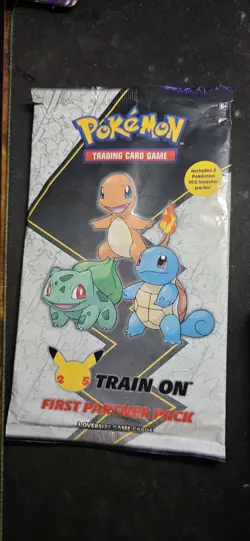 Pokemon TCG CELEBRATIONS 25th Anniversary Kanto First Partner Pack 3 Jumbo Cards - Image 5