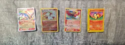 Pokemon Fire 4-Card Lot Holo/Foil Ho-Oh Infernape Ninetales Cyndaquil - Image 1