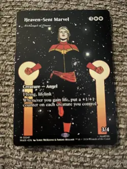 Heaven-Sent Marvel Borderless Marvel Super Heroes Mtg Nm 0041 - Image 1