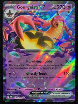 Gourgeist ex 041/086 Chaos Rising Pokemon Double Rare NM - Image 2