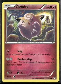 Clefairy 81/122 Common BREAKpoint Pokemon Near Mint - Image 1