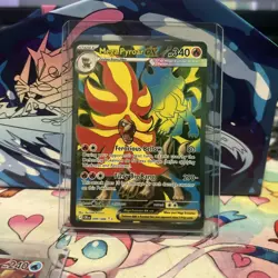 Pokemon Mega Evolution Chaos Rising Rare Full Art Mega Pyroar Near Mint 099/086 - Image 2