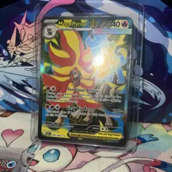 Pokemon Mega Evolution Chaos Rising Rare Full Art Mega Pyroar Near Mint 099/086 - Image 4